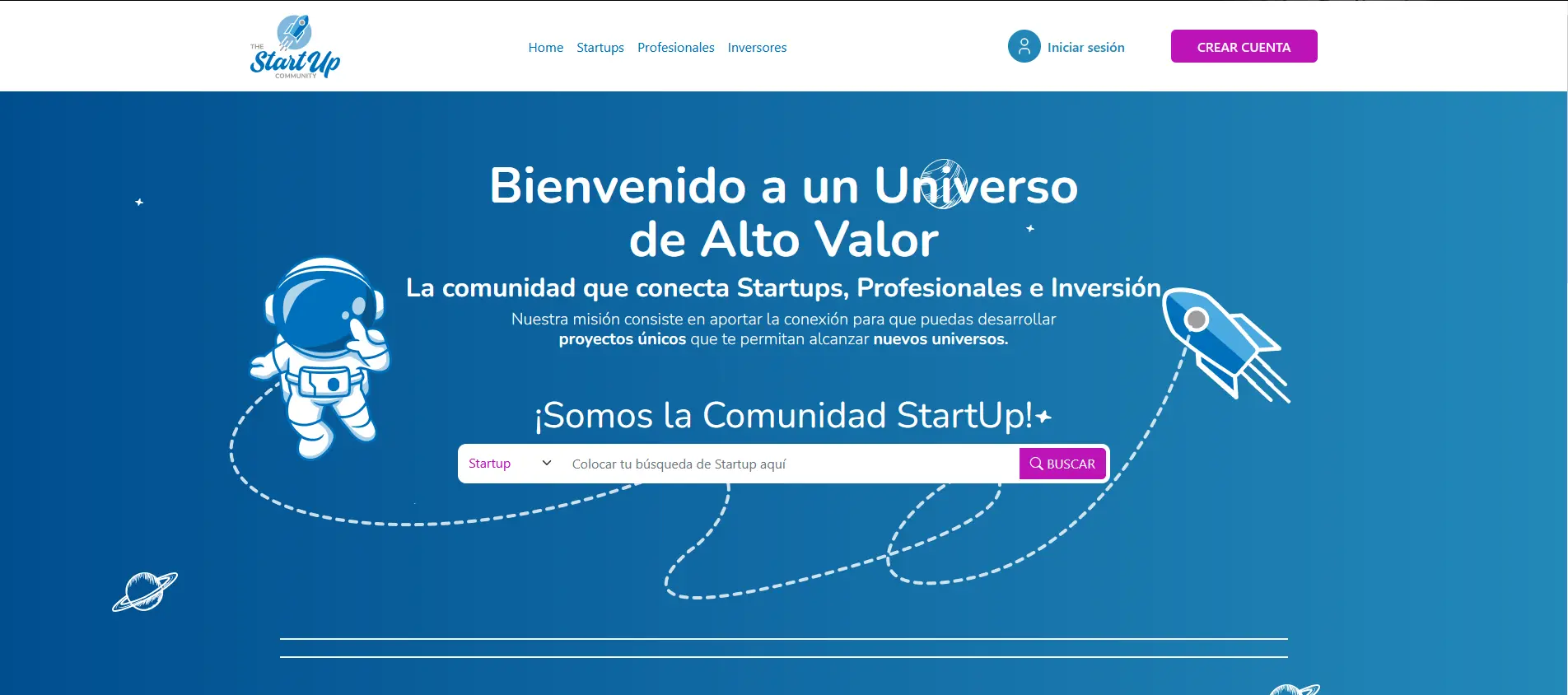 The startup community